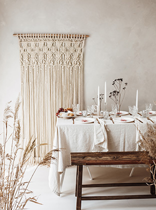 Boho decorations