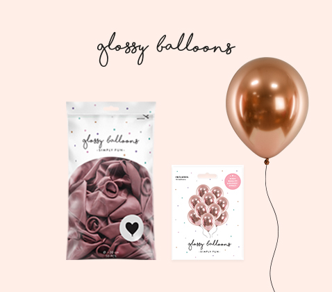 Plain Glossy Balloons