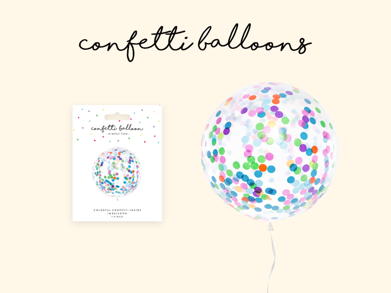 Confetti balloons / Led