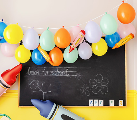 Balloon garlands