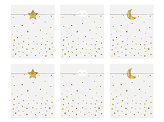 Treat bags Little Star, 13x14cm (1 pkt / 6 pc.)