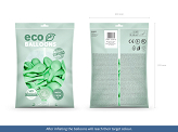 Eco Balloons 26cm pastel, mint (1 pkt / 100 pc.)