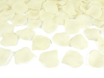 Rose petals in a bag, cream (1 pkt / 100 pc.)