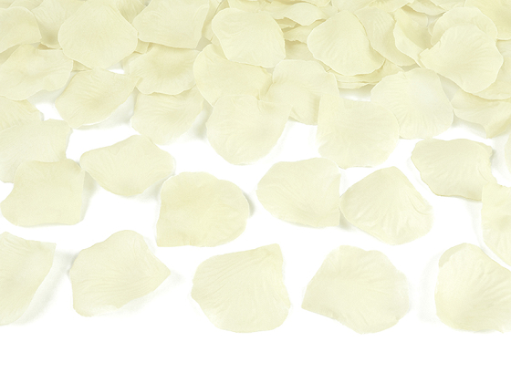 Rose petals in a bag, cream (1 pkt / 100 pc.)