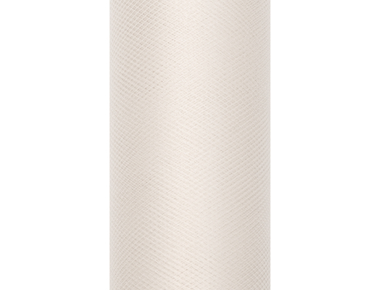 Tulle Plain, cream, 0.15 x 9m