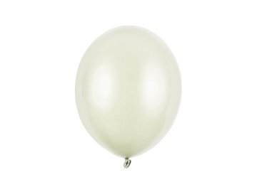 Strong Balloons 27cm, Metallic Light Cream (1 pkt / 100 pc.)
