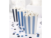 Decorative boxes for popcorn - Little Plane, mix, 7.5 x 7.5 x 12.5 cm (1 pkt / 6 pc.)