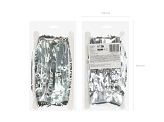 Party curtain, silver, 100x200cm