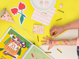 Face paint crayons (1 pkt / 6 pc.)