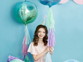 Tissue paper Pompom, light misty blue, 25cm