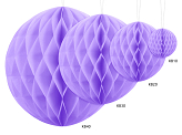 Honeycomb Ball, lilac, 30cm