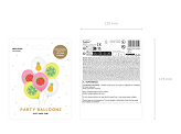 Balloons 30 cm, Fruits, mix (1 pkt / 6 pc.)