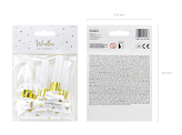 Paper whistles Stars, white (1 pkt / 6 pc.)