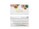 Decorative Rosettes, mix, 26-43 cm (1 pkt / 3 pc.)