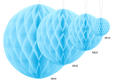 Honeycomb Ball, sky-blue, 10cm