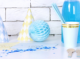 Honeycomb Ball, sky-blue, 10cm