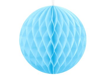 Honeycomb Ball, sky-blue, 10cm