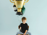 Foil balloon set Football, mix (1 pkt / 5 pc.)