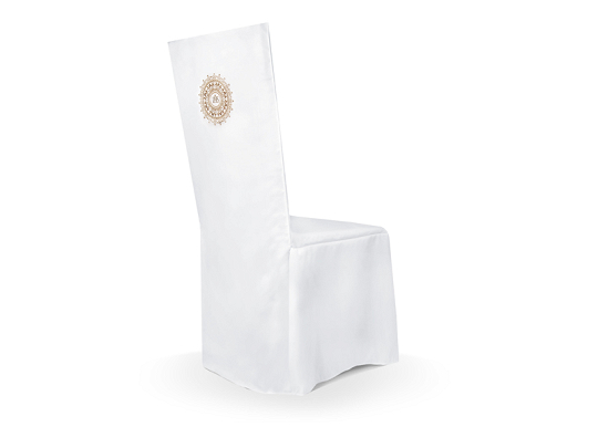 Chair cover IHS, white