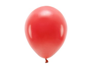 Eco Balloons 26cm pastel, red (1 pkt / 10 pc.)