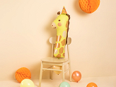 Foil Balloon Number 1 - Giraffe, 42x90 cm, mix