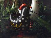 Foil balloon Rooster, 48x60 cm, mix
