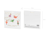 Paper honeycomb set Christmas characters, mix (1 pkt / 5 pc.)