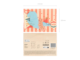 Napkins Seal, 11 x 17 cm, mix (1 pkt / 12 pc.)