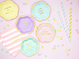 Napkins Yummy - Hello Gorgeous, light pink, 33x33cm (1 pkt / 20 pc.)