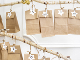 Advent calendar Bags, craft (1 pkt / 24 pc.)