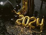 Foil Balloon Number ''0'', 35cm, gold