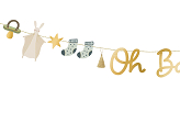 Banner Oh baby, mix, 2.5 m