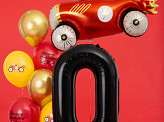 Foil Balloon Number ''0'', 86cm, black