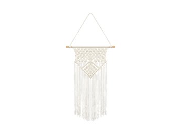 Macrame, off-white, 30x49cm