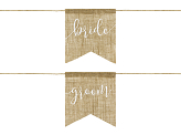 Chair signs Bride Groom (1 pkt / 2 pc.)