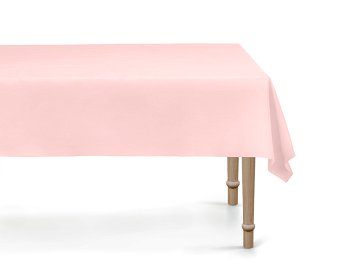 Tablecloth, 137x183 cm, light pink