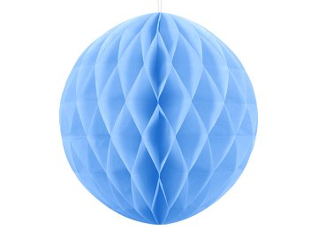 Honeycomb Ball, light blue, 30cm