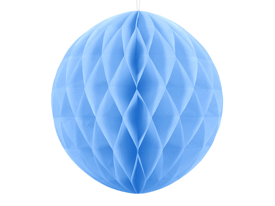 Honeycomb Ball, light blue, 30cm