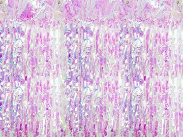 Party curtain, iridescent, 90 x 250cm