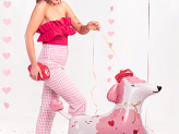 Garland Hearts, pink, 3,5 m