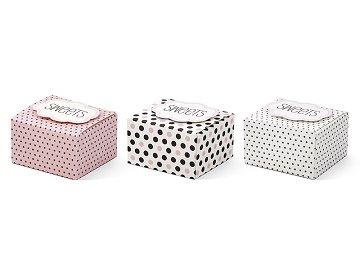 Boxes with a cloud Sweets, mix, 6 x 5.5 x 4cm (1 pkt / 6 pc.)