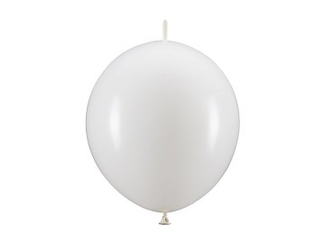 Linking balloons, 33 cm, white (1 pkt / 20 pc.)