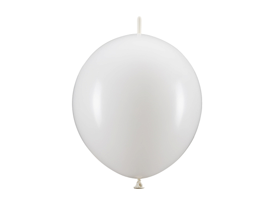 Linking balloons, 33 cm, white (1 pkt / 20 pc.)