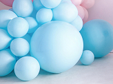 Round Balloon 60cm, Pastel Light Blue