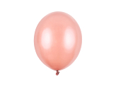 Strong Balloons 27cm, Metallic Rose Gold (1 pkt / 50 pc.)