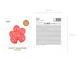 Balloons 30cm, Dots, Pastel Poppy Red (1 pkt / 6 pc.)