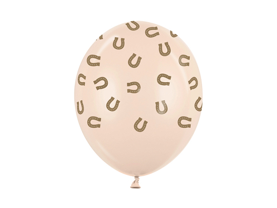 Balloons 30 cm, Horseshoes, Pastel Alabaster (1 pkt / 50 pc.)
