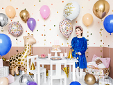 Foil balloon Happy Birthday To You, 35cm, white