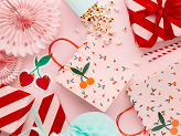 Gift bags Cherries, mix, 22x23x8cm