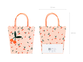 Gift bags Cherries, mix, 22x23x8cm